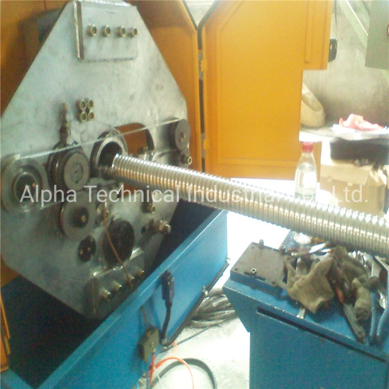 Continuous Interlock Strip Cable Armoring Machine