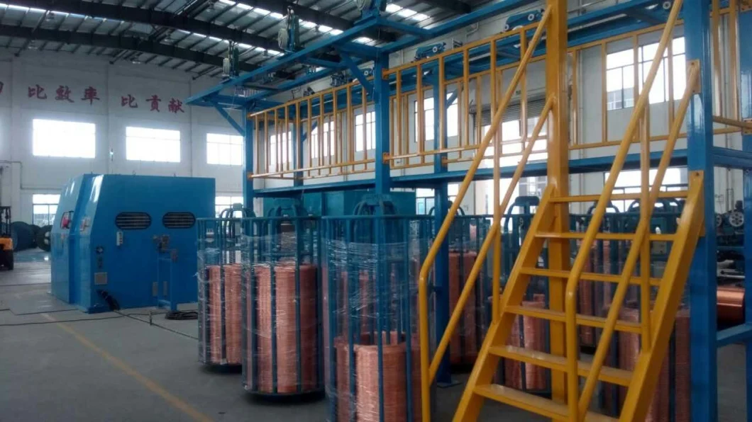 Copper Wire, Aluminum Wire Double Twist Twisting Winding Cutting Bunching Buncher Stranding Machine