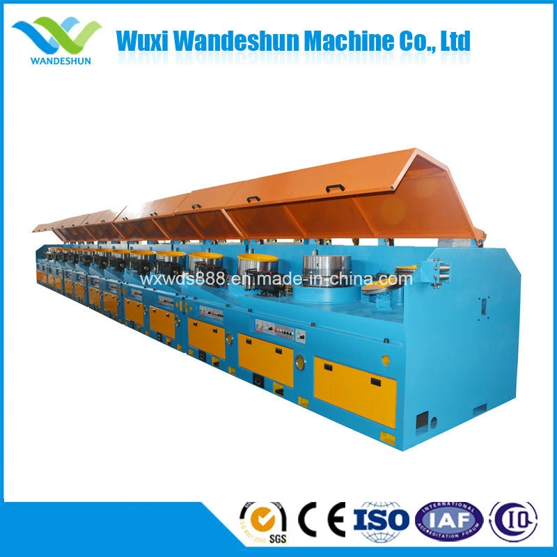 Wuxi Famous Brand Dry Type Carbon Steel Wire Lz10/560 Straight Line Wire Drawing Machine