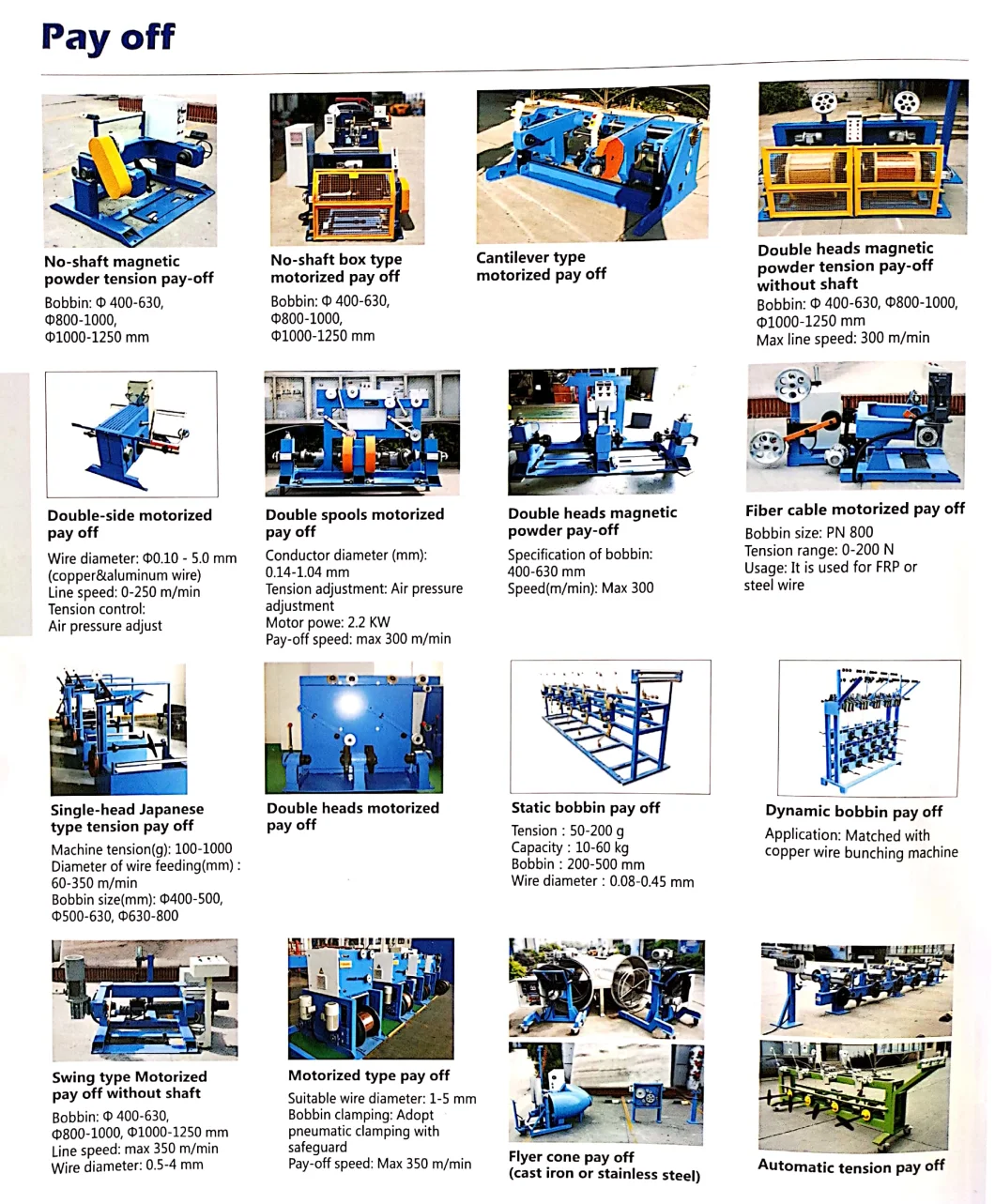 Qp1600 Reel/Durm/Spooling/Winding Machine Gantry Type Cable Take-up and Paying-off /out Machine