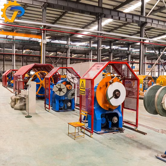 Кабелеукладчик с армированием стальной проволокой