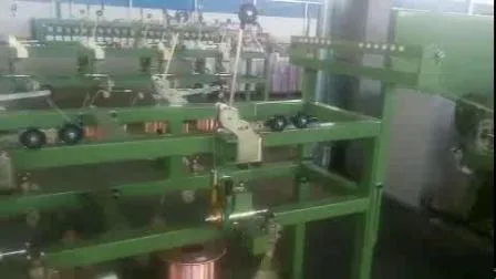 Электрический медный кабель Проволока Unilay 0,05-2,0 мм Намотка в пучок Связка Скрутка Двойная скрутка Отжиг Лужение Экструдер Экструзионное производство Чертежная машина